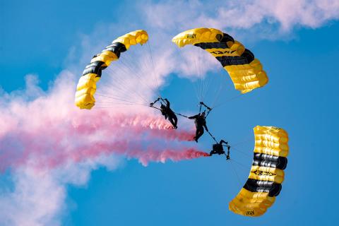 US Army Golden Knights Parachute Team